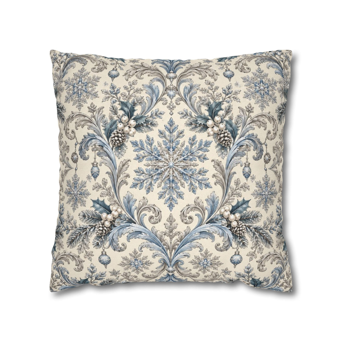 Silver Palace Pillow Cover