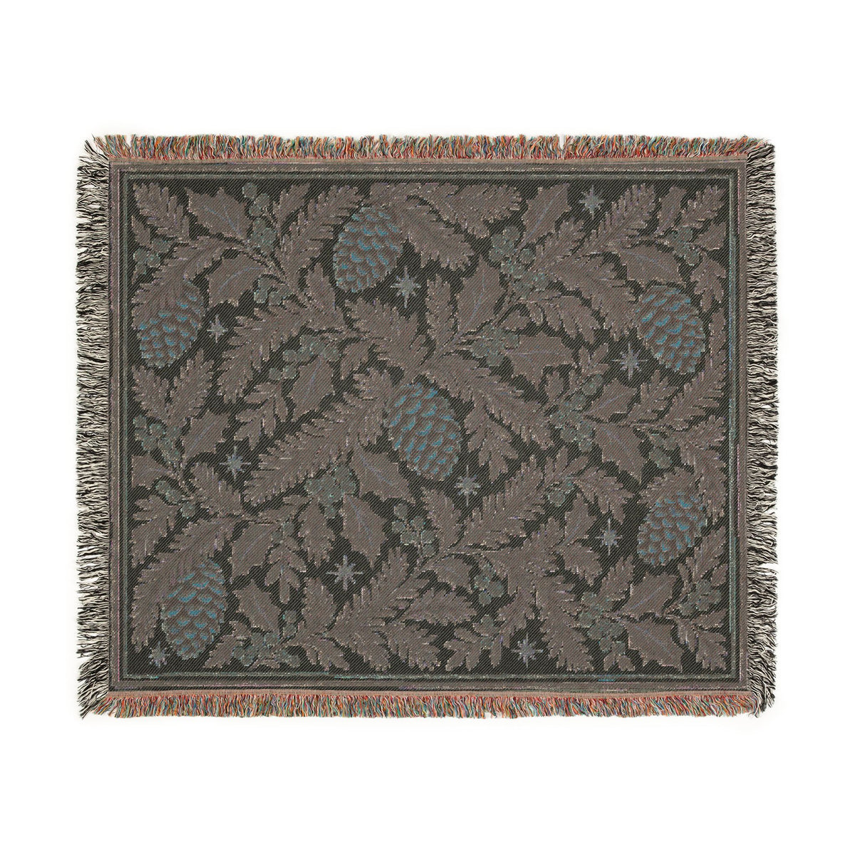 Evergreen Hearth — Woven Throw Blanket