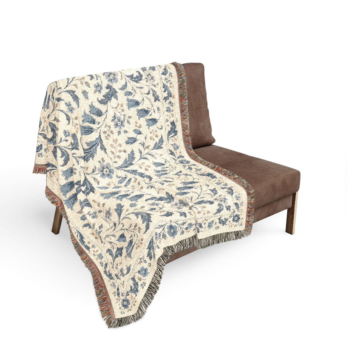 Bluebell Manor — Woven Throw Blanket