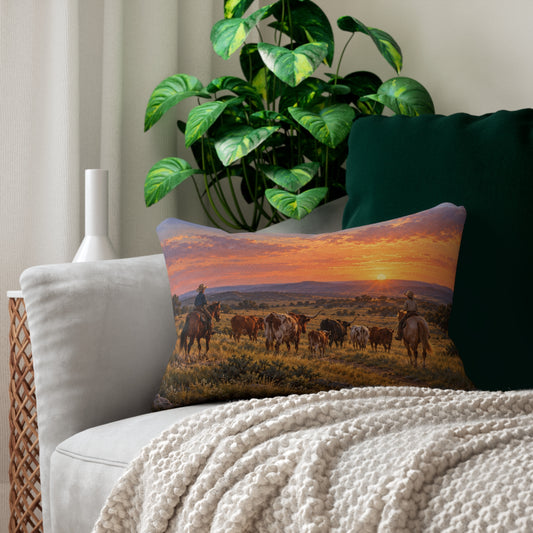 Last Light Roundup Pillow
