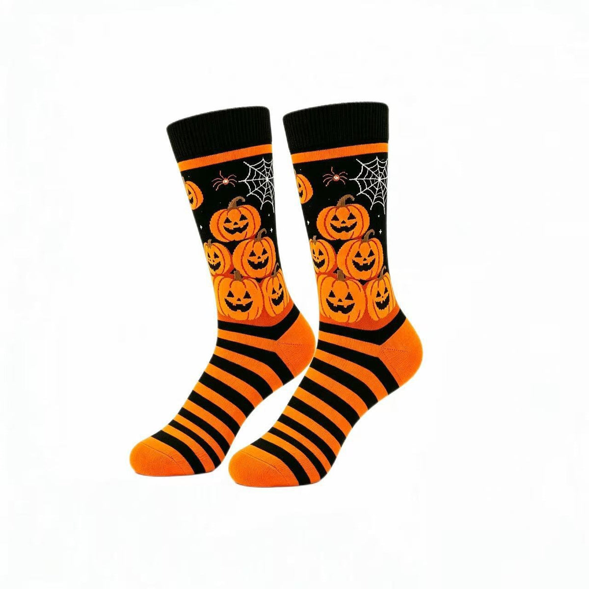 Halloween Cotton-Blend Mid-Calf Socks