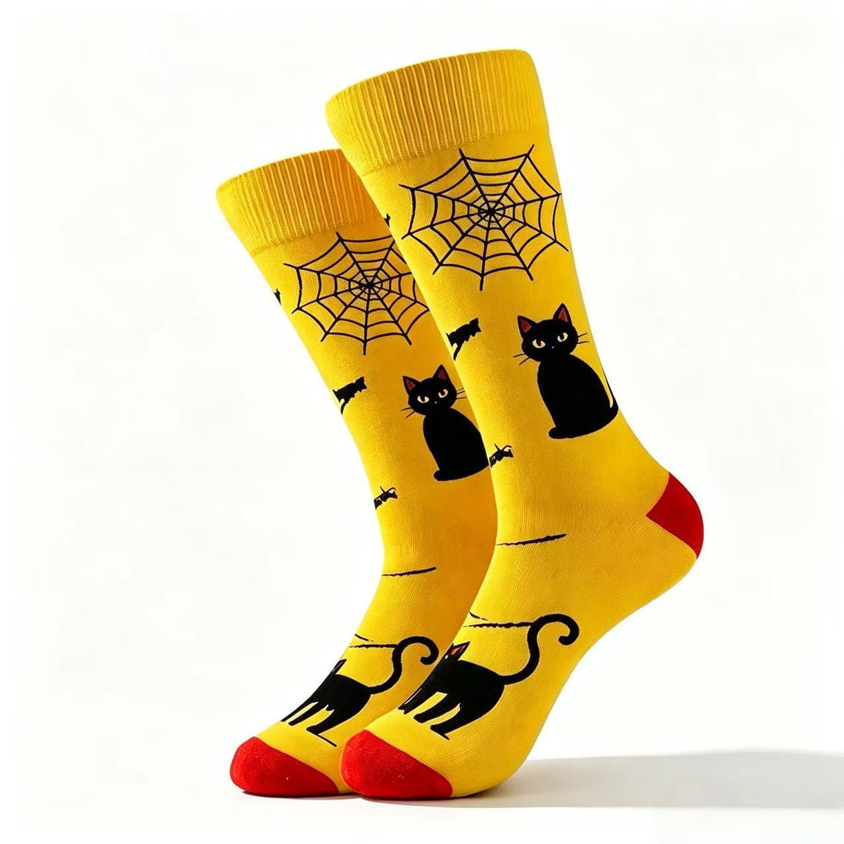 Halloween Cotton-Blend Mid-Calf Socks