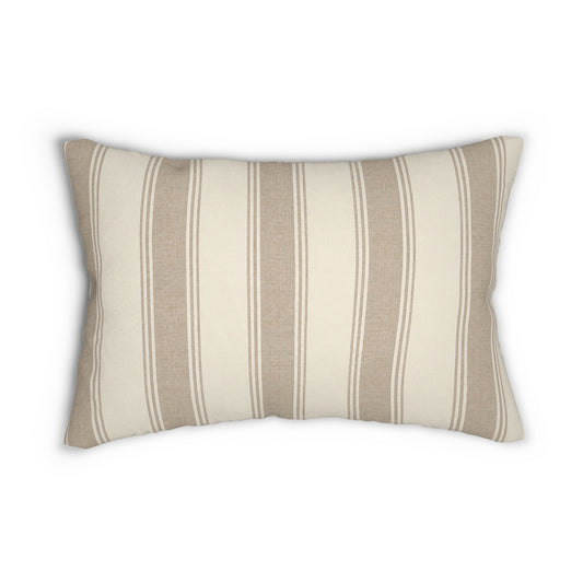 Oatmeal Stripe Pillow