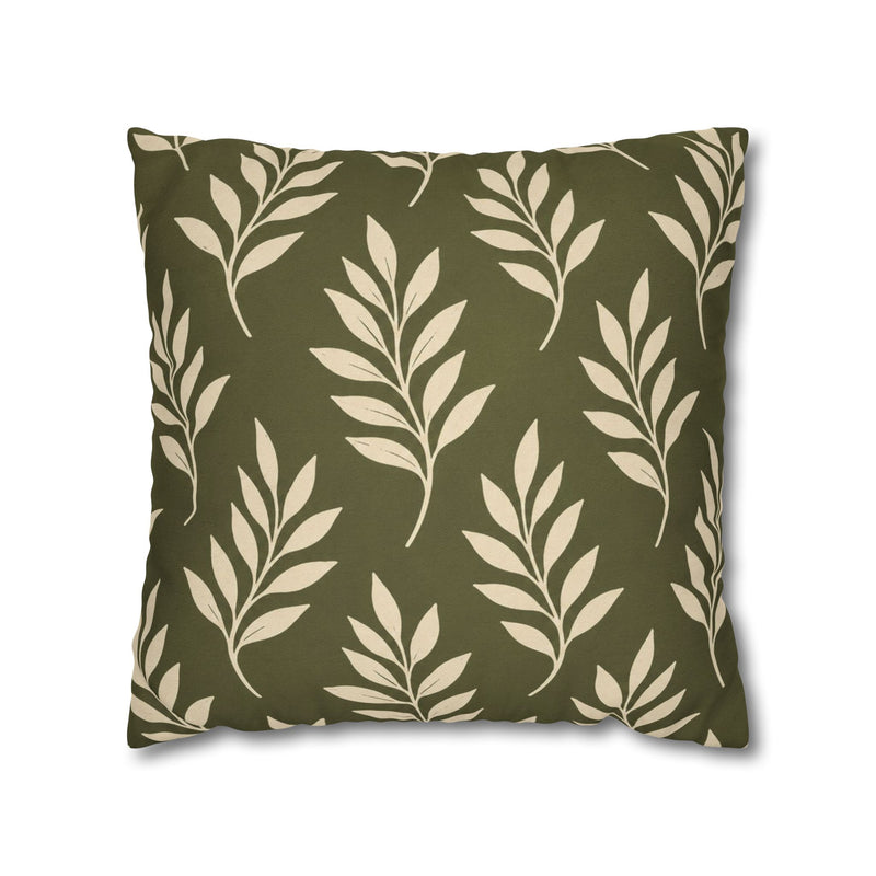 Olive Canopy Pillow Cover