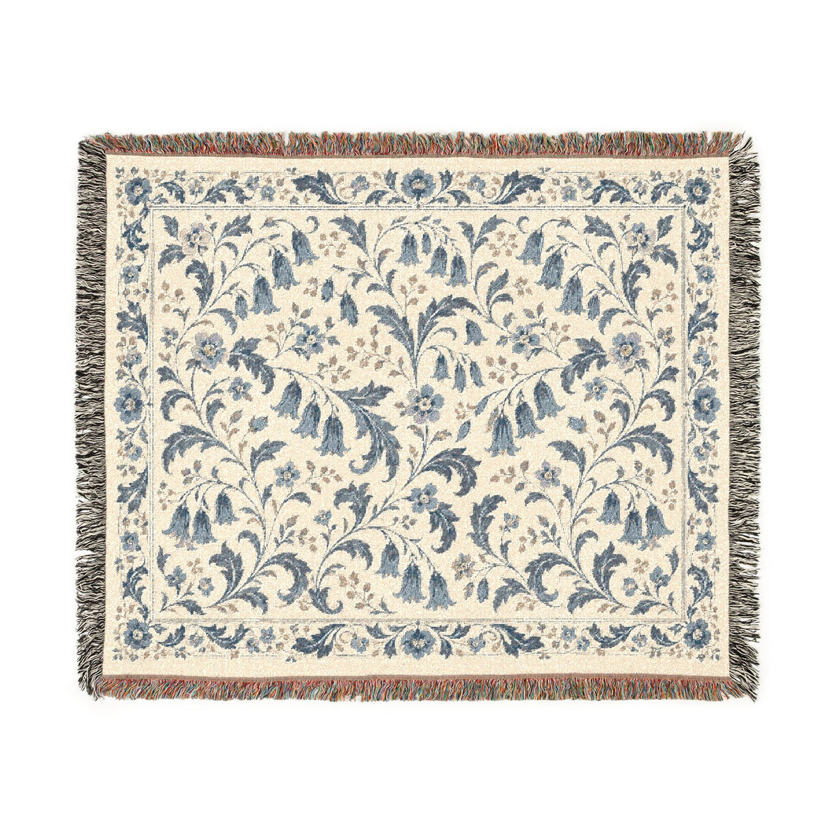 Bluebell Manor — Woven Throw Blanket