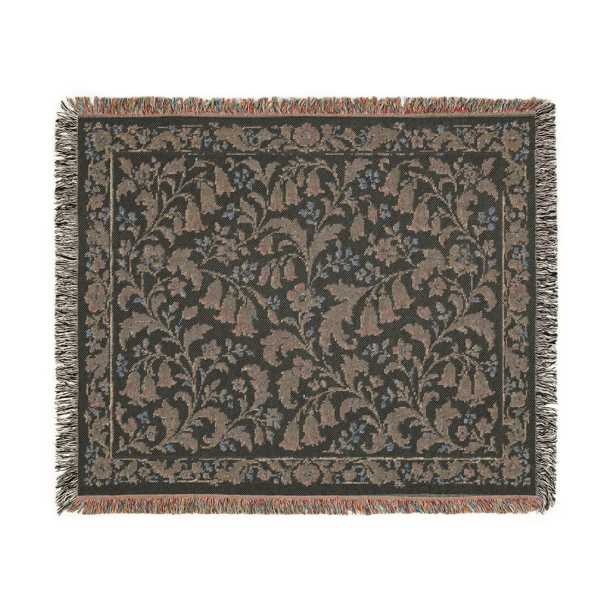 Bluebell Manor — Woven Throw Blanket