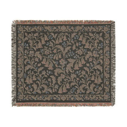 Bluebell Manor — Woven Throw Blanket