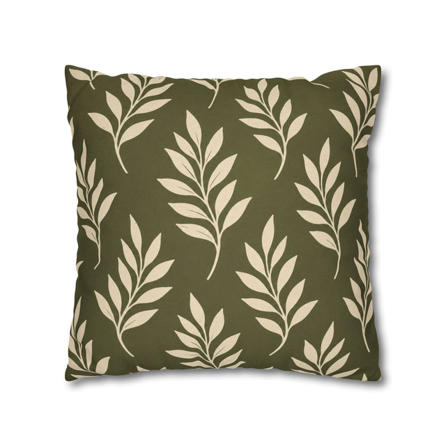 Olive Canopy Pillow Cover