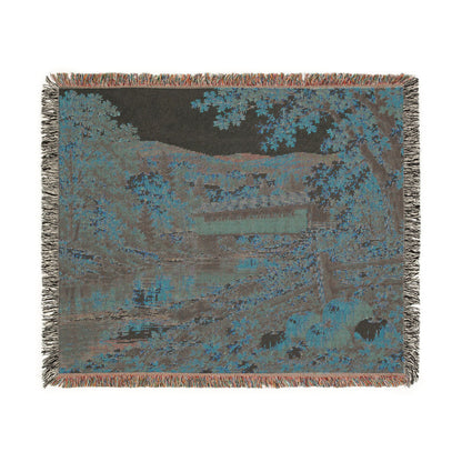 Autumn Creek — Woven Throw Blanket