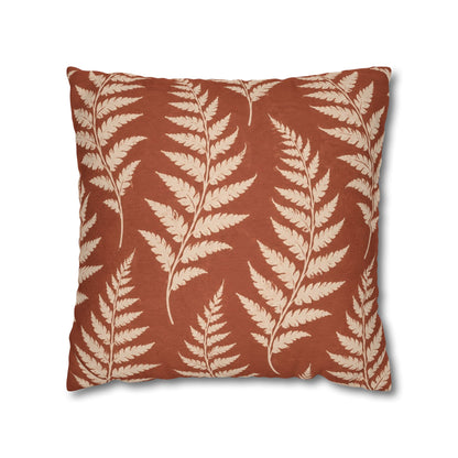 Clay Fern Pillow Cover