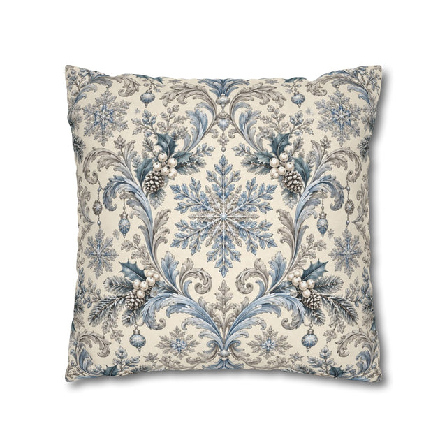 Silver Palace Pillow Cover