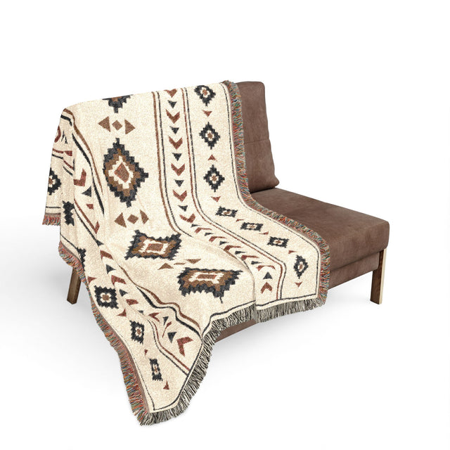 High Desert Trail — Woven Throw Blanket