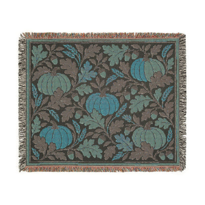 Amber Harvest — Woven Throw Blanket