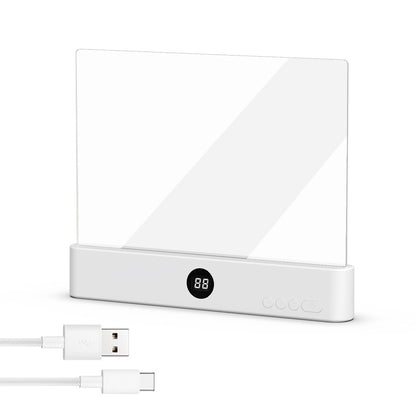 USB Rechargeable Reading Light Panel with Timer