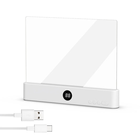 USB Rechargeable Reading Light Panel with Timer