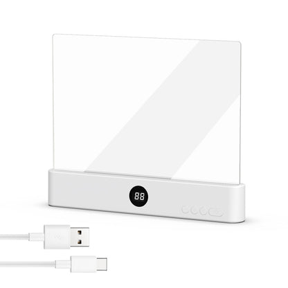 USB Rechargeable Reading Light Panel with Timer