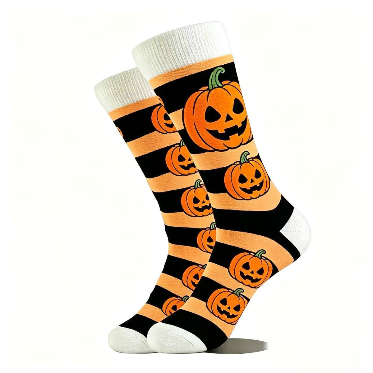 Halloween Cotton-Blend Mid-Calf Socks